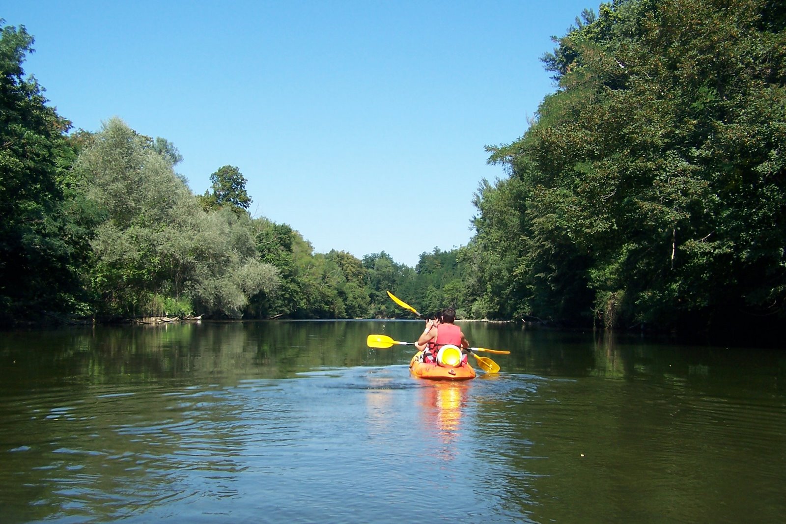 Randonnée en canoë sur l'Ariège