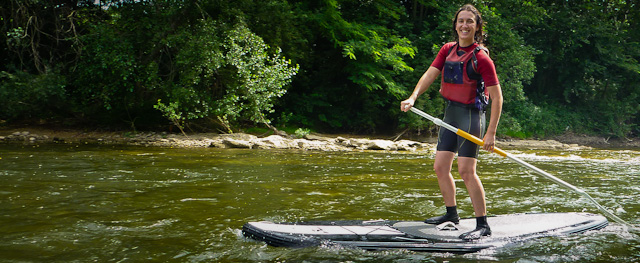 Descente paddle sur l'Ariège