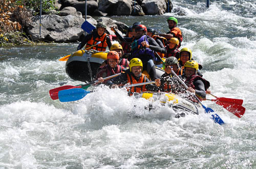 Rafting entre amis