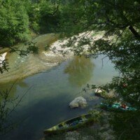 canoe sur l'eau canoe sur l'eau