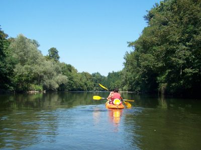 Randonnée en canoë sur l'Ariège