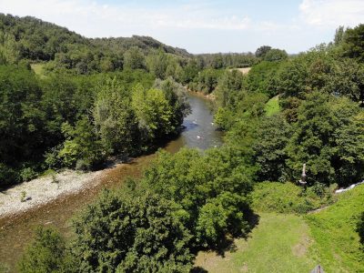 created by dji camera Location canoë