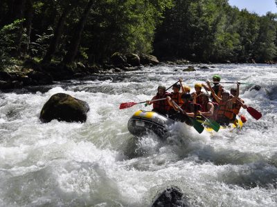 Rafting sur l'Ariège