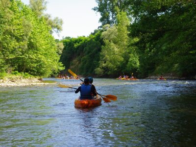 Canoë sur l'Ariège