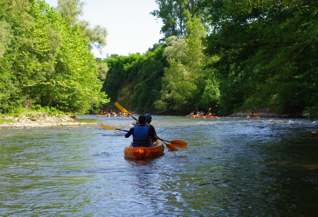 Canoë sur l'Ariège