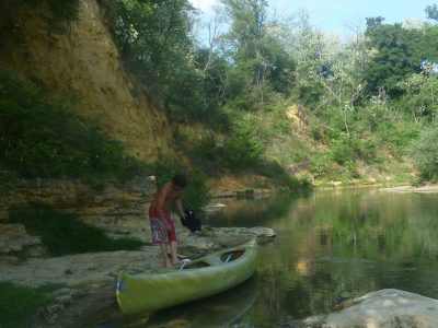 canoe sur l'eau