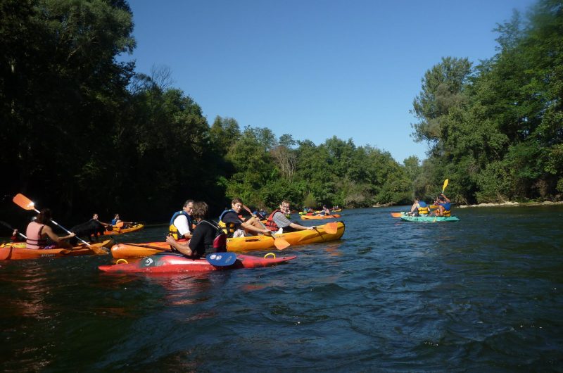 Canoe avec guide sur l'Ariège