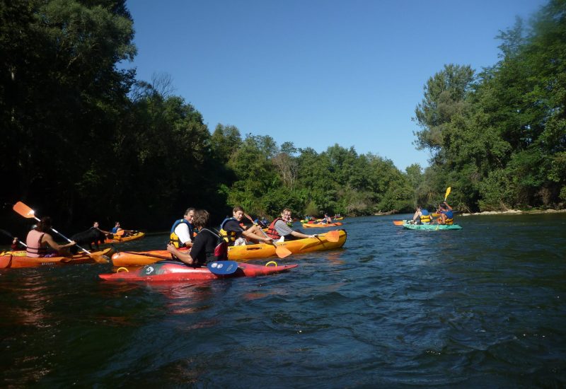 Canoe avec guide sur l'Ariège