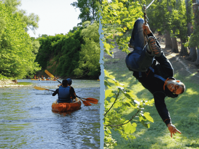 Formule canoe accrobranche