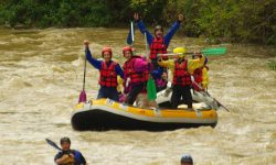 rafting en crue