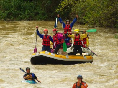 rafting en crue