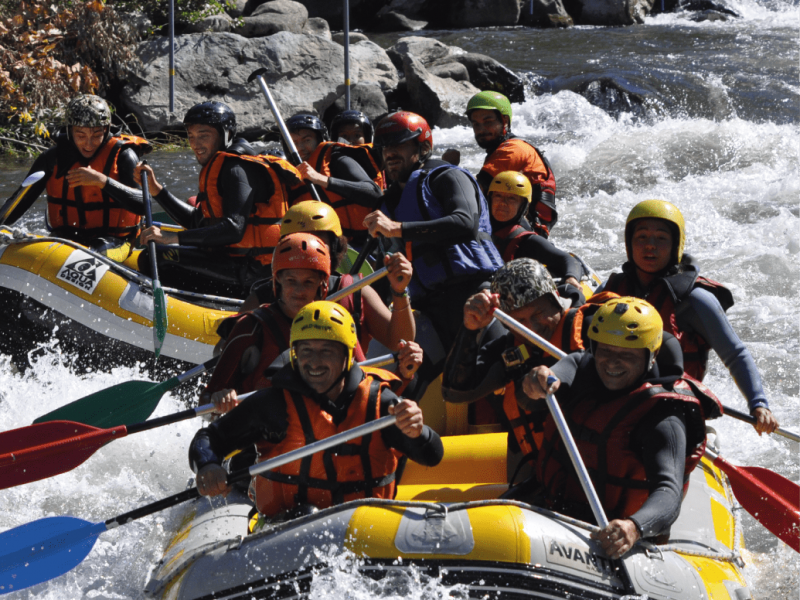 Séminaire entreprise rafting