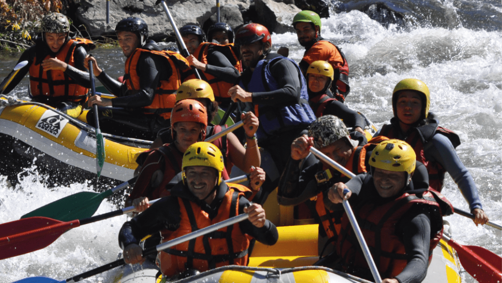 Séminaire entreprise rafting